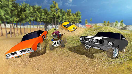 American Muscle Car Racing Mega Ramp Jump screenshot 3