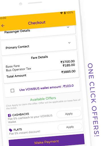 Bus Ticket Booking App By VOWBUS screenshot 6