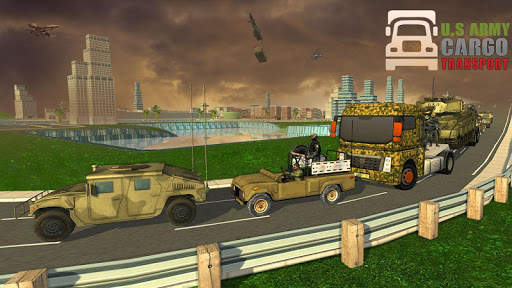 US Army Transporter Truck Simulator screenshot 2