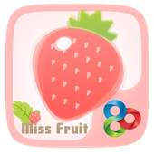 Miss Fruit GO Launcher Theme v1.0.150