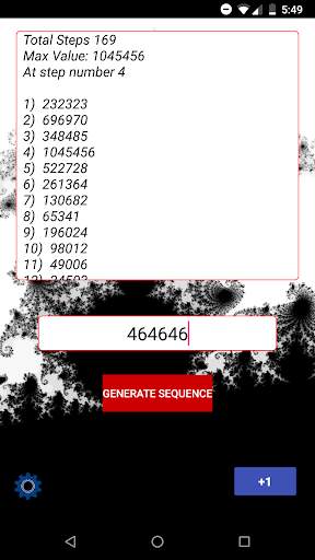 Collatz Conjecture Calculator (3n 1) 3 تصوير الشاشة