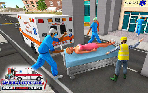 Emergency Rescue Ambulance Driving Simulator 2019 screenshot 1