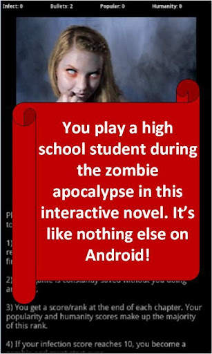 Zombie High: Choices Game RPG screenshot 1