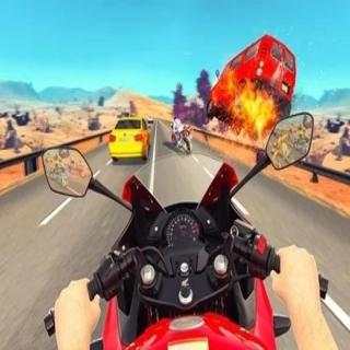 Highway Bike Stunt: Bike Racing Game screenshot 8