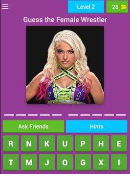 Guess the WWE Female Wrestler screenshot 8
