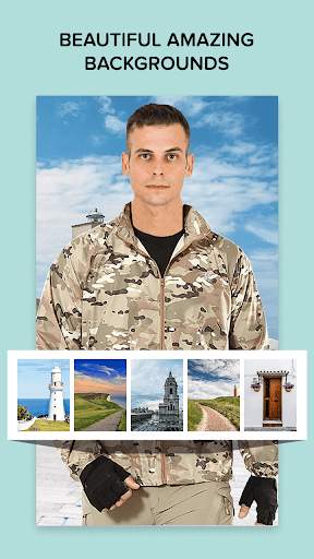 Military Man Photo Suit screenshot 4