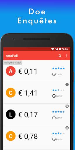 AttaPoll - Betaalde Enquêtes screenshot 1