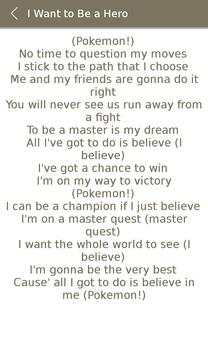 All Pokemon Album Songs Lyrics screenshot 8