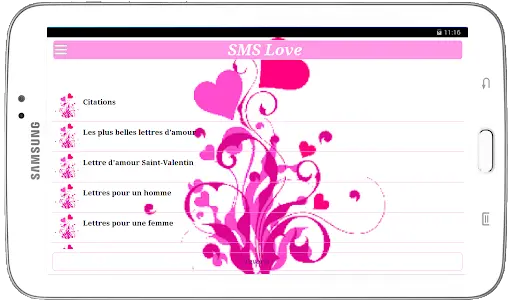 SMS Love, SMS Sentiment screenshot 1
