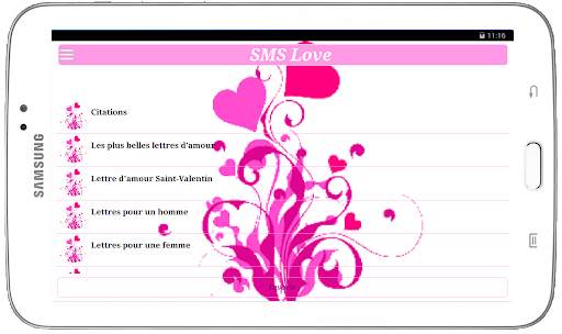 SMS Love, SMS Sentiment screenshot 1
