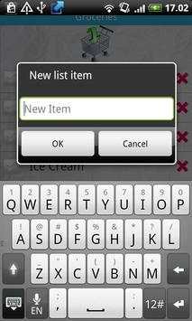 Super Simple Shopping List screenshot 2