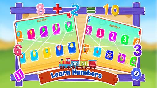 Basic Math Number Matching - Match Numbers Games screenshot 1
