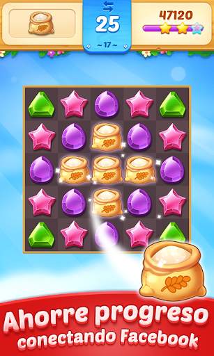 Jewel Town - niveles Match 3 screenshot 4