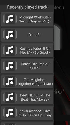 Dance One Radio скриншот 2
