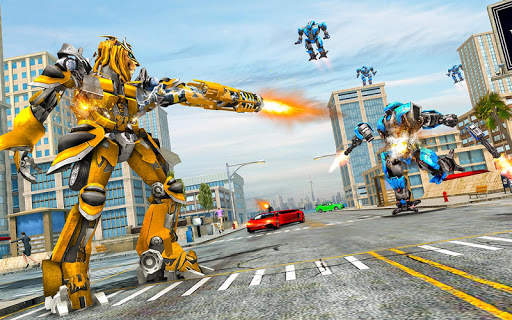 Lion Robot Car: Futuristic Robot Transformation screenshot 3