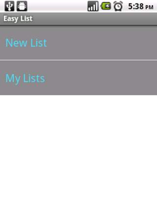 Easy Shopping List screenshot 1