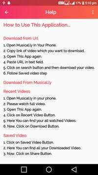 Downloader for Musically screenshot 1