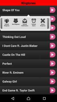 Ed Sheeran Ringtones / Songs screenshot 2