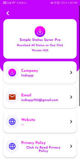 Simple Status Saver Pro screenshot 4