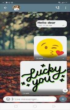 V Live messenger screenshot 6