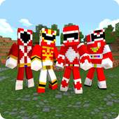 Mod Power Rangers Minecraft PE 1.1.0