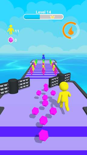 Giant Rusher! Crowd Clash 3D screenshot 8