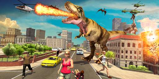 Monster Dino Vs King Kong-City Rampage Simulator screenshot 15