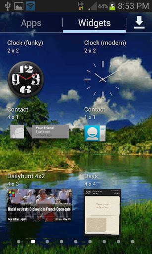 Nature Lagoon Live Wallpaper screenshot 3