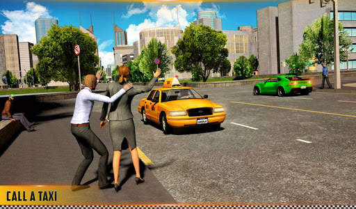 HQ Taxi Driving 3D screenshot 7