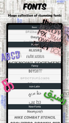 Textoon - 3D Text on photo Text over photo screenshot 8