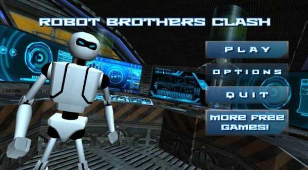 Robot Brothers Clash Mega Game screenshot 1