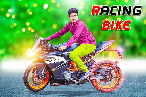 Racing Bike Photo Editor screenshot 2