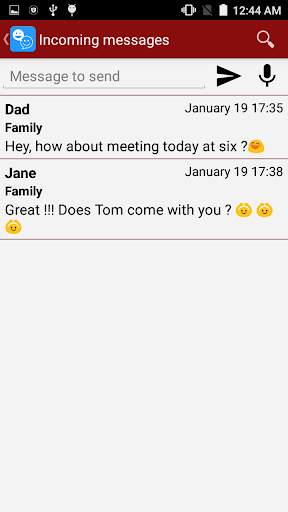 Talking Contacts for WhatsApp screenshot 2