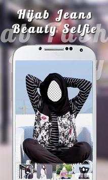 Hijab Jeans Beauty Selfie screenshot 3