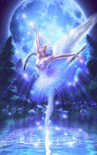 Angels Live Wallpaper HD screenshot 1