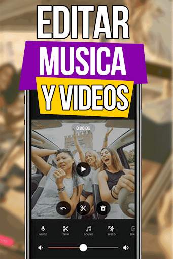 Editar Videos con Musica Fotos Efectos y Letras screenshot 2