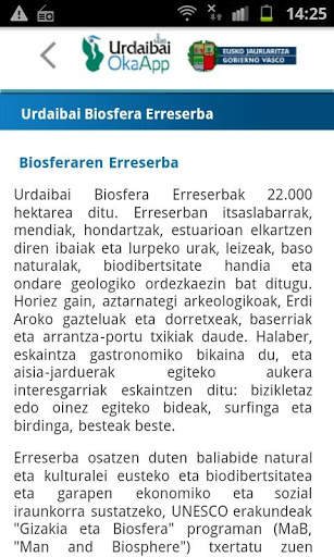Urdaibai Oka App screenshot 3