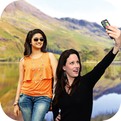 Selfie With keerthi suresh Photo Editor icon