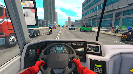 Racing in Bus - Bus Games screenshot 29