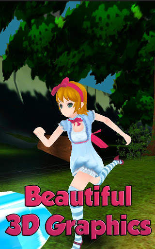 Alice: Anime Girl Runner 3D screenshot 3