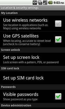 Wifi Bluetooth GPS Brightness screenshot 7
