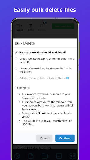 Filerev: Organize Google Drive screenshot 3