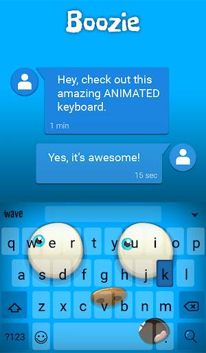 Boozie Animated Custom Keyboard + Live Wallpaper screenshot 3