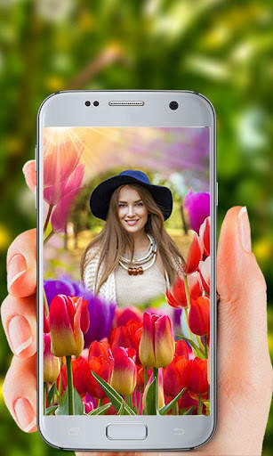 Tulip Flower Photo Frames 3 تصوير الشاشة