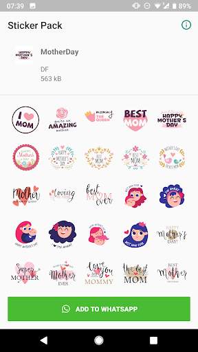 Happy Mothers Day - Stickers for Whatsapp screenshot 1