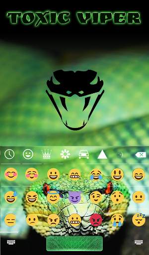 Toxic Viper Animated Keyboard   Live Wallpaper screenshot 4