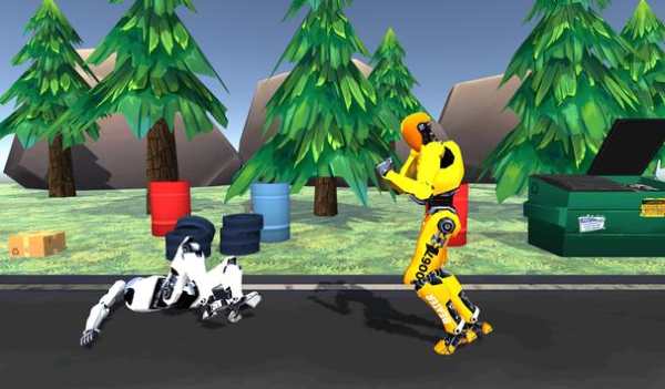Real Robot X-Ray Fighting Game screenshot 4