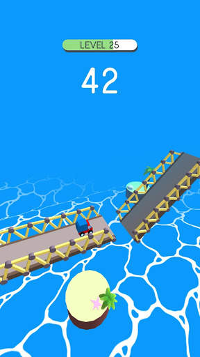 Risky Rider : Extreme Car Bridge Driving screenshot 1