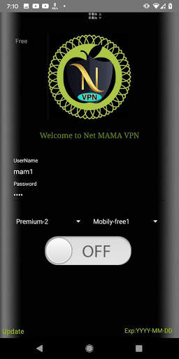 Net MAMA VPN screenshot 2