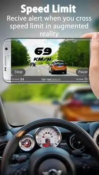 AR GPS Speedometer App AR Speedometer With Map screenshot 1